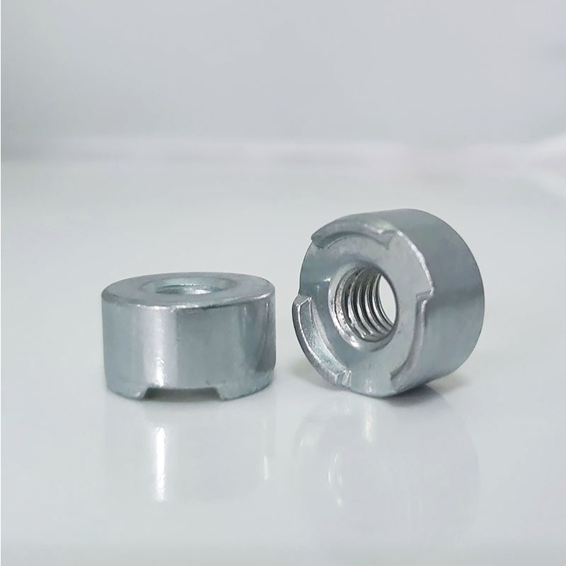 非標(biāo)碳鋼藍(lán)白鋅焊接螺母