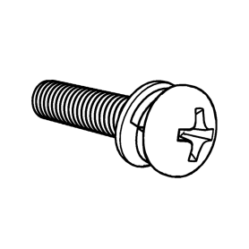 GB9074.4十字盤(pán)頭機(jī)螺釘平彈墊組合